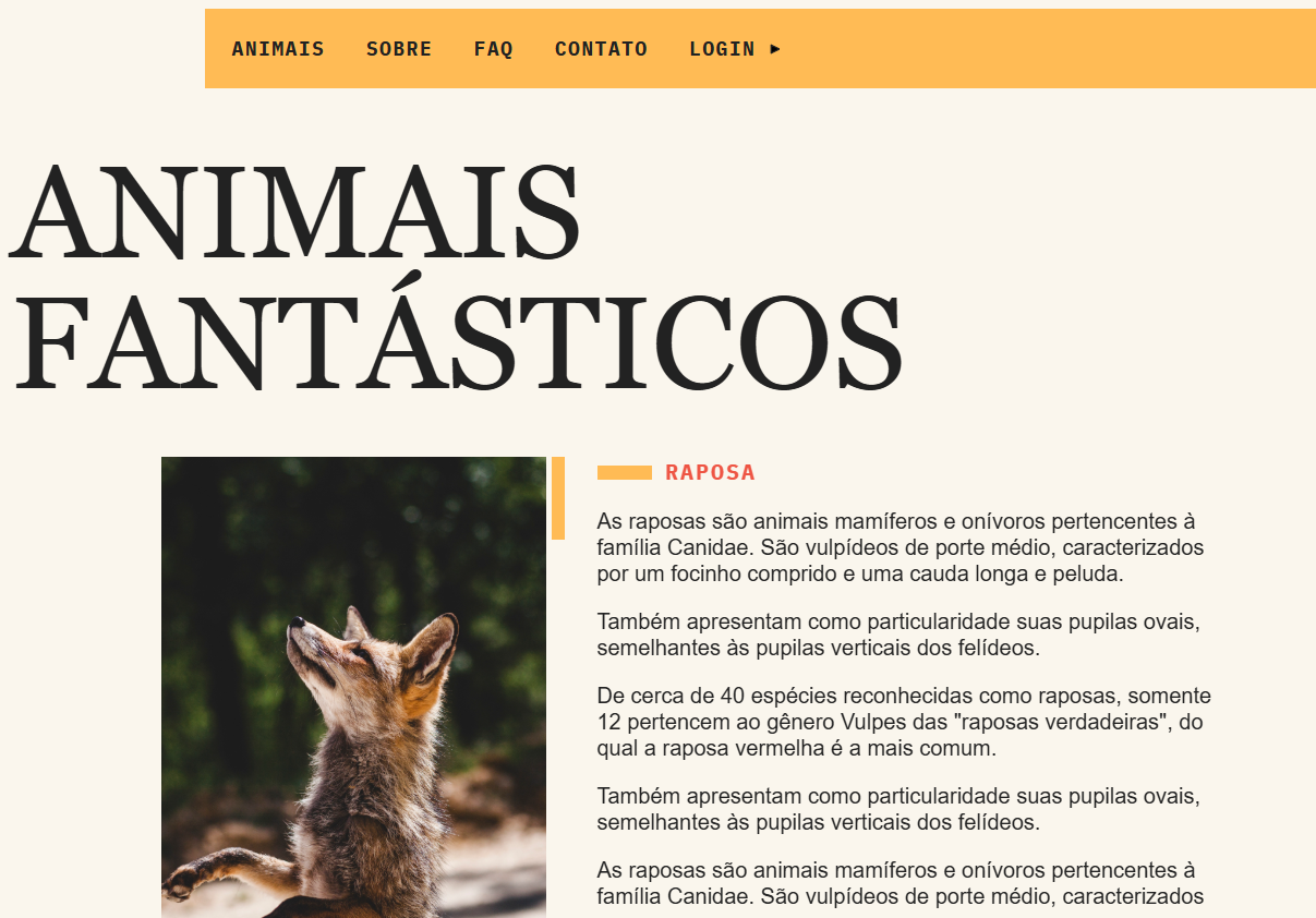 Animais Fantásticos